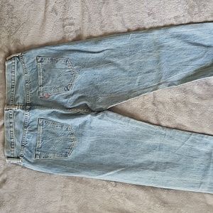 Levi's cone denim jeans